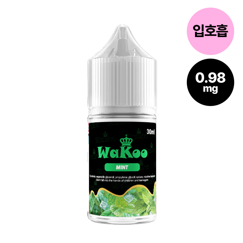 와쿠 Wakoo 액상 민트 30ml