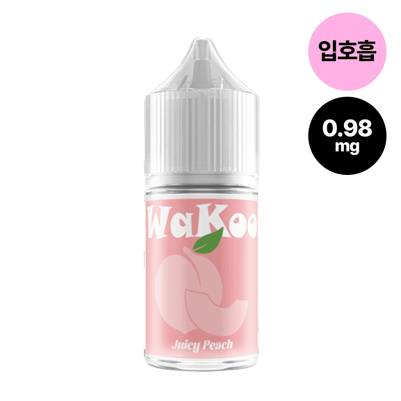 와쿠 Wakoo 액상 복숭아 30ml