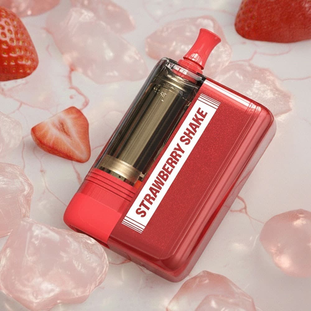 칠렉스 프라임 무니코틴 일회용 전자담배 50000 PUFF 딸기쉐이크 22ml